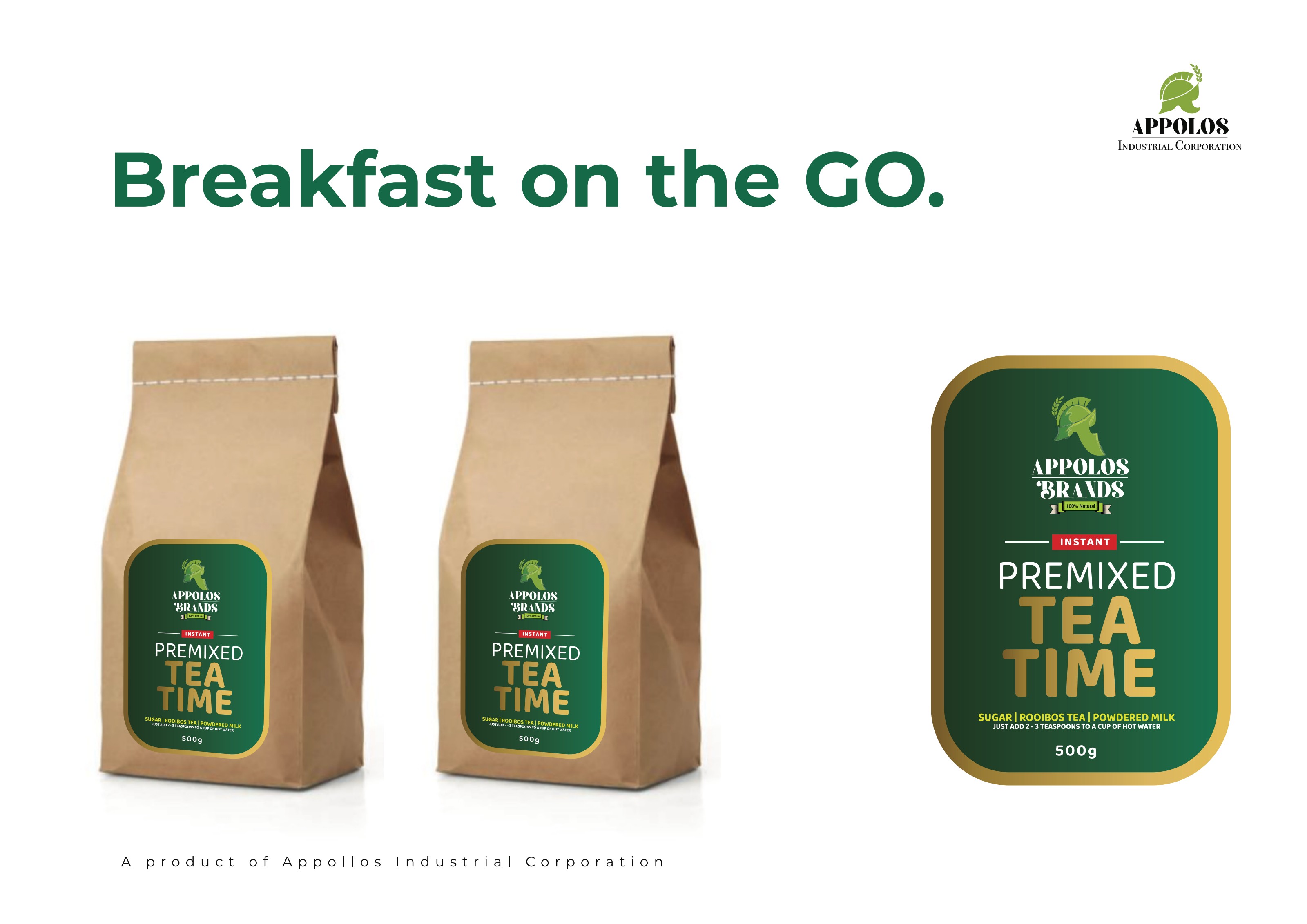 Instant Premixed Tea Time